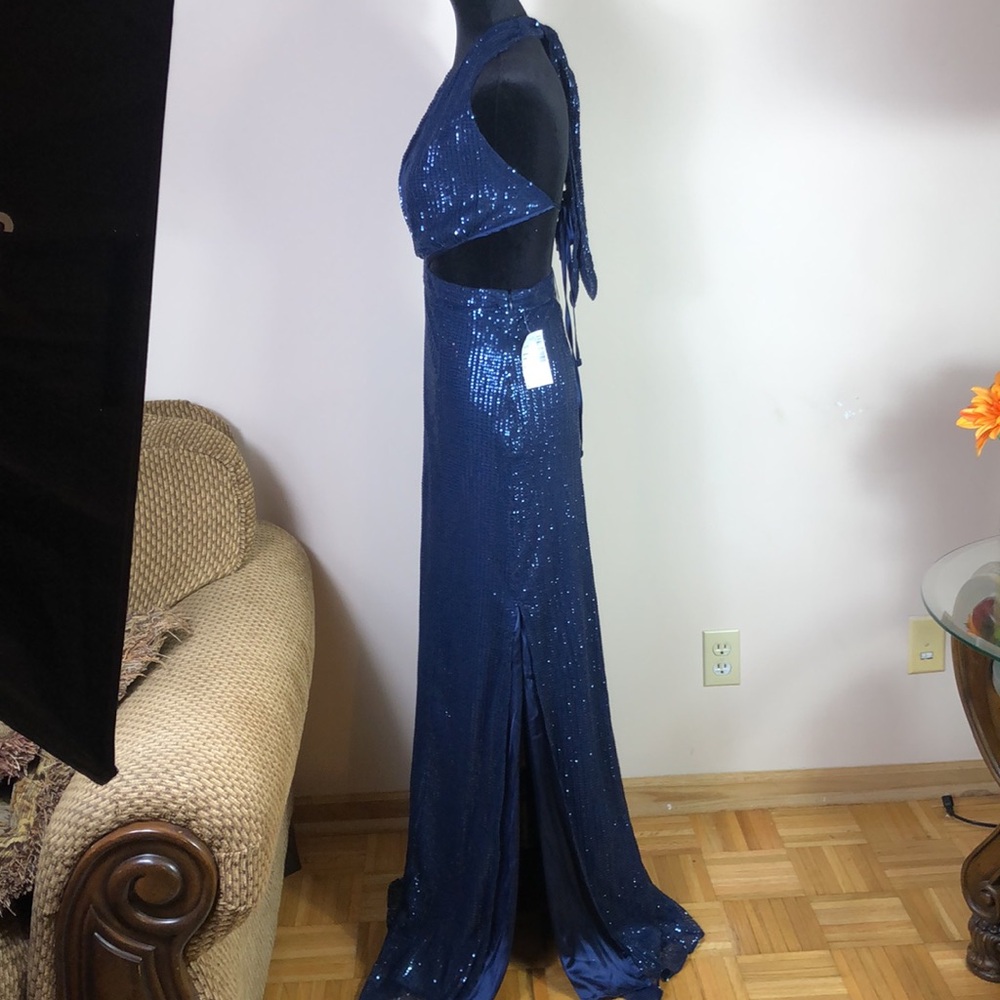 NEW Ramy Brook
Selena Cutout Sequin Gown - Picture 7 of 16